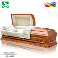 Chinese made nice painting cremation casket with lowering price